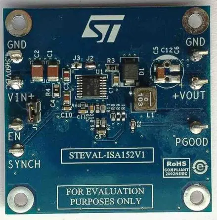 Produktfoto 1 von STMicroelectronics L7987 Entwicklungsbausatz Spannungsregler, Evaluierungsplatine Energieverwaltung, für Schaltnetzteil