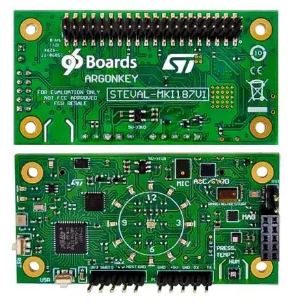 Produktfoto 1 von STMicroelectronics STM32F412C Mezzanin-Karte Entwicklungstool Sensor für Eigenständige Platine