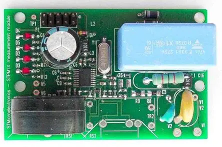 Produktfoto 1 von STMicroelectronics STPM10 Entwicklungsbausatz Spannungsregler, Demoboard Energieverwaltung, für Einphasiges