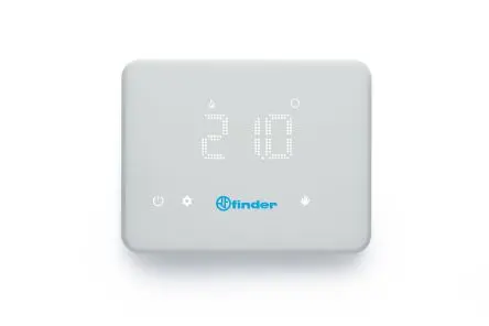 Produktfoto 1 von Finder 1C Thermostat 5 A / 250V ac 1-poliger Umschalter, 37 °C, 5 °C 230V