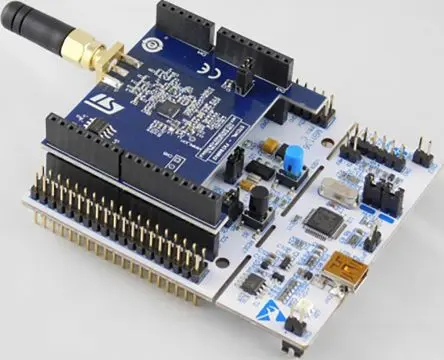 Produktfoto 1 von STMicroelectronics Sub-1GHz (860-940 MHz) Transceiver Entwicklungskit basierend auf S2-LP Entwicklungstool Kommunikation
