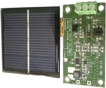 Produktfoto 1 von STMicroelectronics SPV1040, L6924D Entwicklungsbausatz Spannungsregler, Solar-Ladegerät für Lithium-Ionen-Batterien