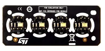 Produktfoto 1 von STMicroelectronics Mikrofon-Coupon-Board basierend auf dem MP23ABS1 Analog-MEMS für Sensoren