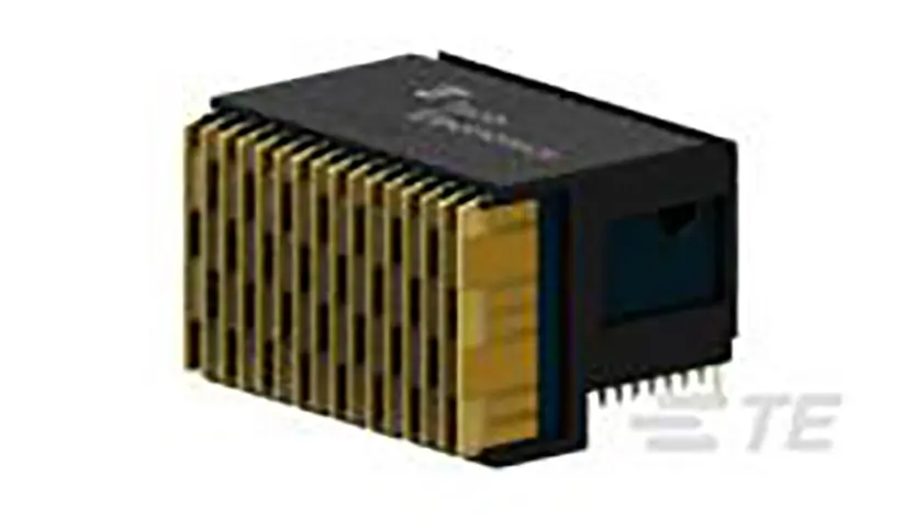 Produktfoto 1 von TE Connectivity 2102771, 1.9 mm Backplane-Steckverbinder High-Speed, 112-polig Stecker, 7-reihig, gewinkelt, Platine 16