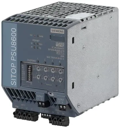 Produktfoto 1 von Siemens DIN-Schienen Netzteil Geschalteter Modus 575V ac / 20 A 24V dc 480 W