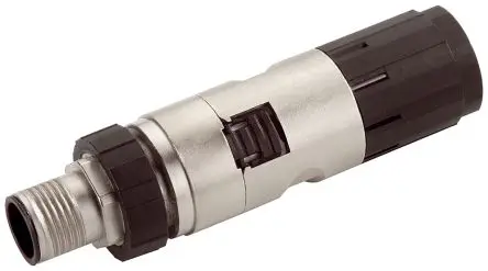 Produktfoto 1 von Siemens 6GK 6.5 mm M12 Rundsteckverbinder Stecker 4-polig Stecker Kabel IP65, IP67