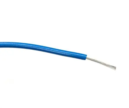 Produktfoto 1 von RS PRO Schaltdraht 100 m Blau Ø 1.55 mm 16 Litzen Polyvinylchlorid