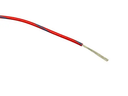 Produktfoto 1 von RS PRO RS PRO Schaltdraht 100 m Rot, Blau Ø 1.55 mm 16 Litzen Polyvinylchlorid