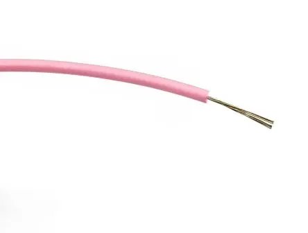 Produktfoto 1 von RS PRO Schaltdraht 500 m Rosa Ø 1.2 mm 7 Litzen Polyvinylchlorid