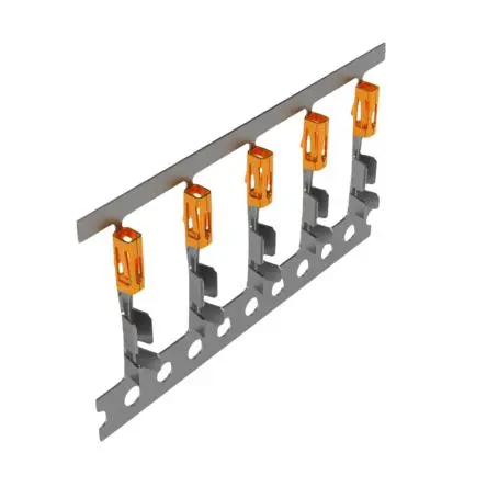 Produktfoto 1 von Samtec CC69R Crimp-Anschlussklemme für Kompakter Stromversorgungssteckverbinder, Buchse Crimpbefestigung, Zinn vergoldet