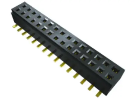 Produktfoto 1 von Samtec CLM Leiterplattenbuchse Gerade Oberfläche 32-polig / 2-reihig, Raster 1 mm Lot