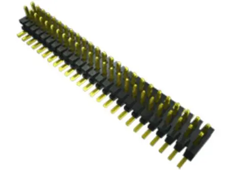 Produktfoto 1 von Samtec FTMH Stiftleiste Vertikal, 40-polig / 2-reihig, Raster 1 mm Raster Oberfläche, Unisoliert
