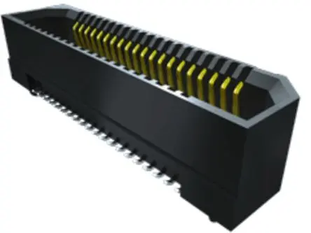 Produktfoto 1 von Samtec ERF8 Leiterplattenbuchse gewinkelt Oberfläche 26-polig / 2-reihig, Raster 0.8 mm Einpressen