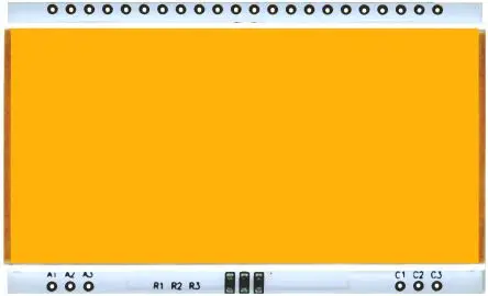 Produktfoto 1 von Display Visions LED EA DOGS104x-A Hintergrundbeleuchtung Gelb 22-Pins
