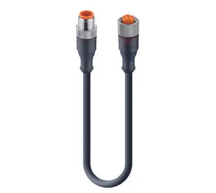 Produktfoto 1 von Lumberg RST, 5-polig Sensor-Betätigungselementkabel, Gerade Stecker 5 / Gerade Buchse, Länge 4 m