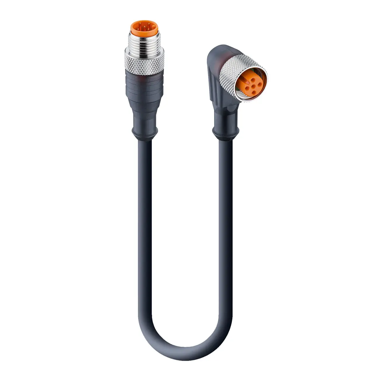 Produktfoto 1 von Lumberg RST, 5-polig Steuerleitung, Gerade Stecker 5 / M12 Buchse