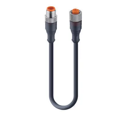 Produktfoto 1 von Lumberg RST, 4-polig Sensor-Betätigungselementkabel, Gerade Stecker 4 / Gerade Buchse, Länge 1 m