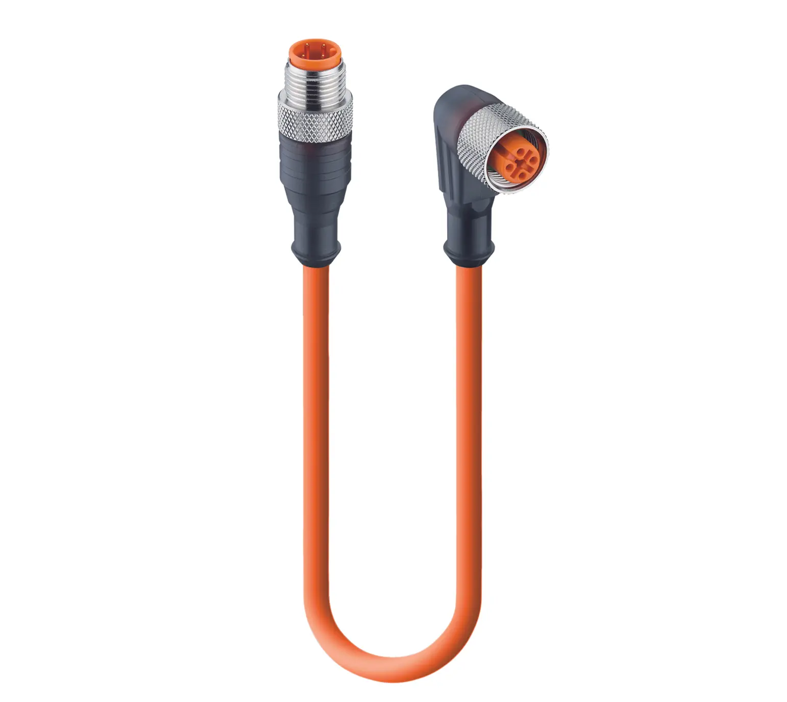 Produktfoto 1 von Lumberg RST, 4-polig Sensor-Betätigungselementkabel, Gerade Stecker 4 / M12 Buchse