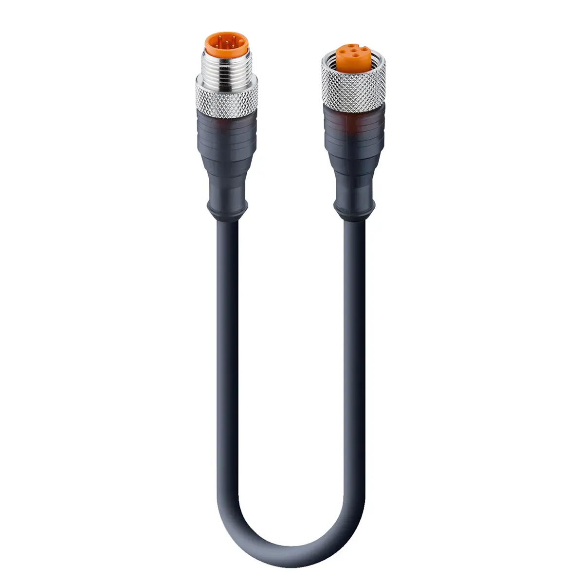 Produktfoto 1 von Lumberg RST, 5-polig Steuerleitung, Gerade Stecker 5 / Gerade Buchse