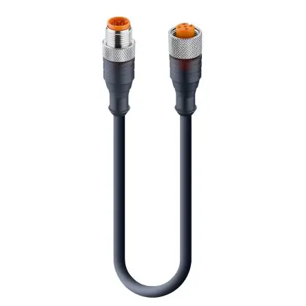 Produktfoto 1 von Lumberg RST, 5-polig Steuerleitung, Gerade Stecker 5 / Gerade Buchse