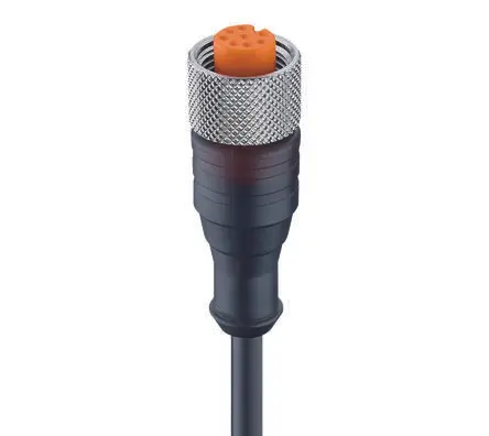 Produktfoto 1 von Lumberg RKT, 8-polig Sensor-Betätigungselementkabel, Gerade Buchse / Freies Ende Nicht abgeschlossen, Länge 10 m