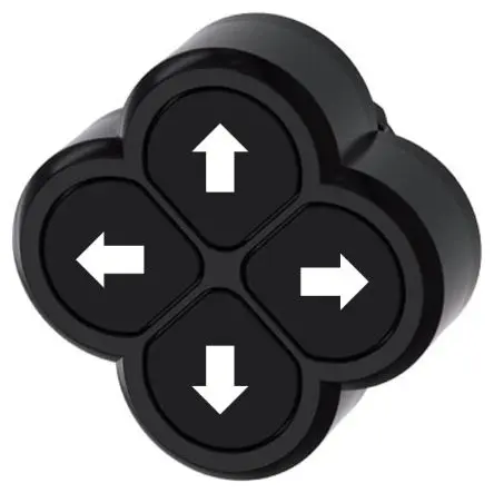 Produktfoto 1 von Siemens SIRIUS ACT Druckschalter Ø 22 mm, Schwarz Tastend Flach Kleeblatt Kunststoff, IP66