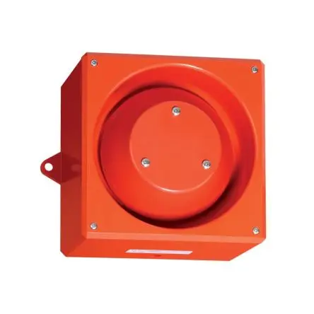 Produktfoto 1 von Clifford & Snell YA80 Elektronischer Signalgeber Wand IP66 230V ac 32-Ton 116 dB @ 1m, Rot, Ø 269 mm AC
