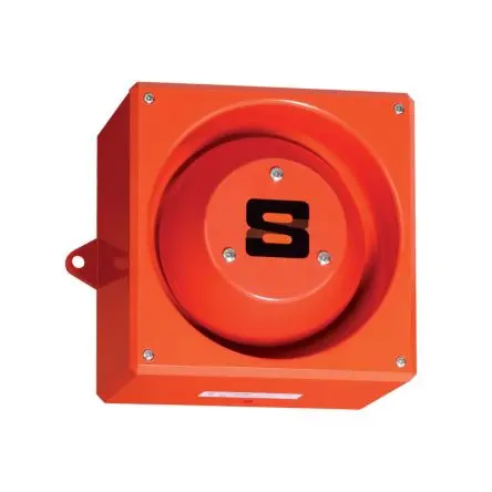 Produktfoto 1 von Clifford & Snell YA80 Super Elektronischer Signalgeber Wand IP66 230V 32-Ton 120 dB @ 1m, Orange, Ø 269 mm AC