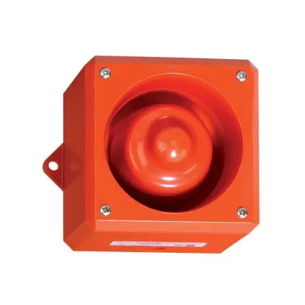 Produktfoto 1 von Clifford & Snell YO5IS Elektronischer Signalgeber Wand IP65 26.4V 32-Ton 105 dB @ 1m, Rot, Ø 153 mm DC