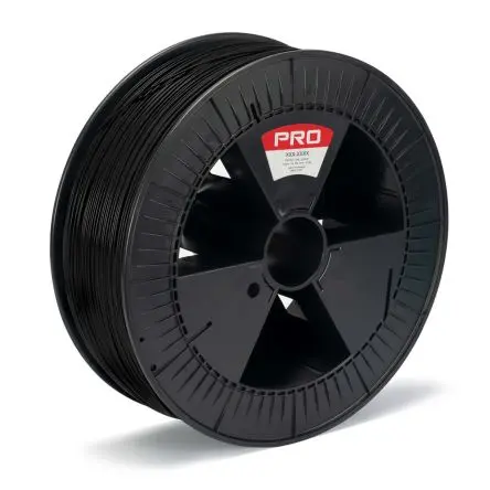 Produktfoto 1 von RS PRO ABS 3D-Drucker Filament zur Verwendung mit Gängige Desktop-3D-Drucker, Schwarz, 1.75 mm, Fused Deposition
