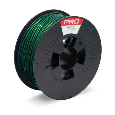 Produktfoto 1 von RS PRO PLA 3D-Drucker Filament zur Verwendung mit Gängige Desktop-3D-Drucker, Grün, 2.85 mm, Fused Deposition Modelling