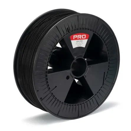 Produktfoto 1 von RS PRO PLA Matt 3D-Drucker Filament zur Verwendung mit Gängige Desktop-3D-Drucker, Mattschwarz, 1.75 mm, Fused