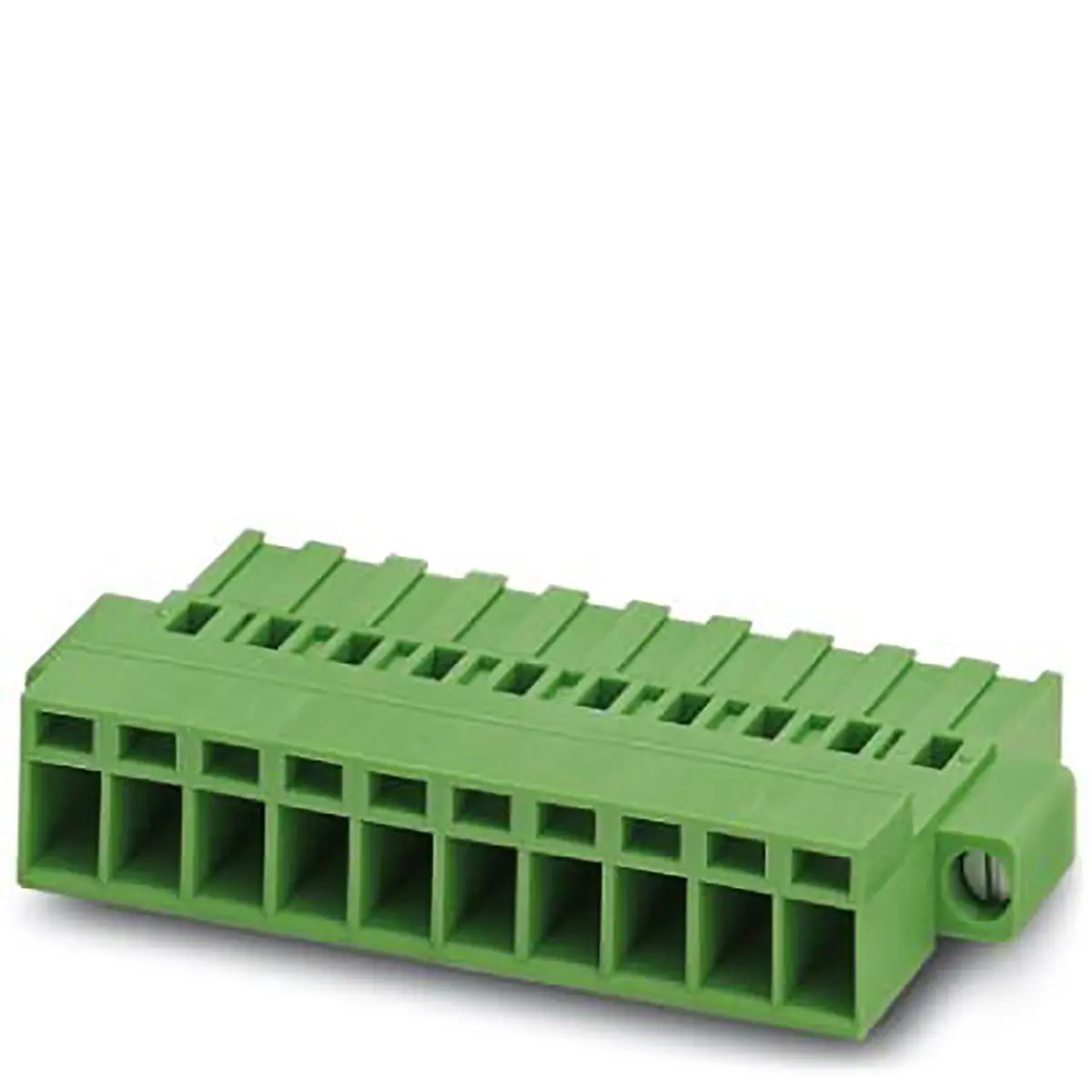 Produktfoto 1 von Phoenix Contact Steckbarer Klemmenblock Steckverbinder 4-Kontakte 5.08mm-Raster Horizontal