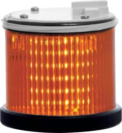 Produktfoto 1 von RS PRO LED Dauerlicht Dauer-Licht 24V ac/dc Gelb Wechselstrom/Gleichstrom IP66, 75 mm x 59 mm