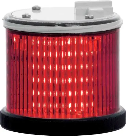 Produktfoto 1 von RS PRO LED Dauerlicht Dauer-Licht 24V ac/dc Rot Wechselstrom/Gleichstrom IP66, 75 mm x 59 mm