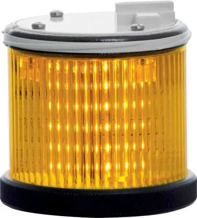 Produktfoto 1 von RS PRO LED Dauerlicht Dauer-Licht 24V ac/dc Gelb Wechselstrom/Gleichstrom IP66, 75 mm x 59 mm