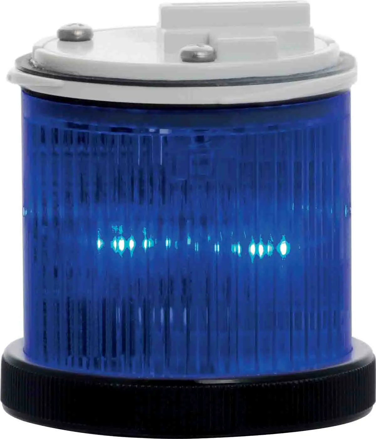 Produktfoto 1 von RS PRO Signalleuchte Blink-Licht Blau, 24 V ac/dc, 55mm x 50mm