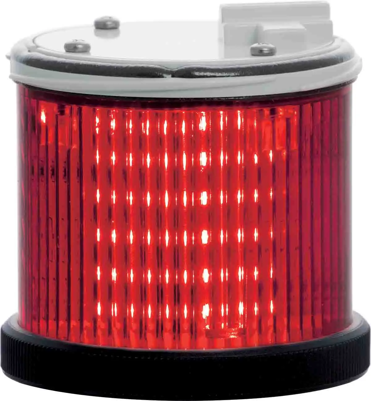 Produktfoto 1 von RS PRO Signalleuchte Blink-Licht Rot, 240 V ac, 75mm x 59mm