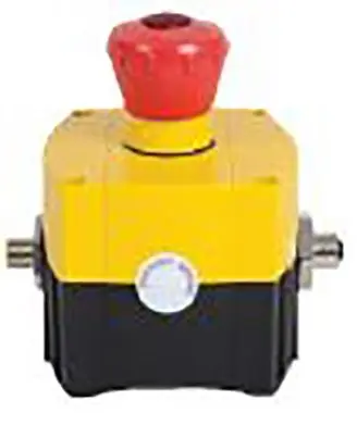 Produktfoto 1 von Allen Bradley 800F Not-Aus-Drucktaster, SMD, 2 Öffner/1 Schließer Beleuchtet, Drehfreigabe