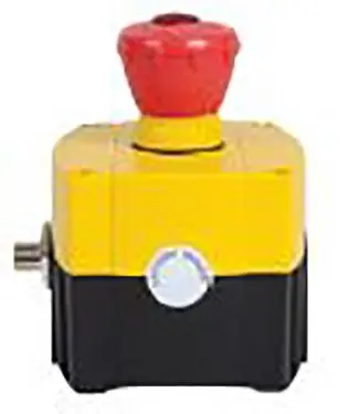 Produktfoto 1 von Allen Bradley 800F Not-Aus-Drucktaster, SMD, 2 Öffner/1 Schließer Beleuchtet, Drehfreigabe