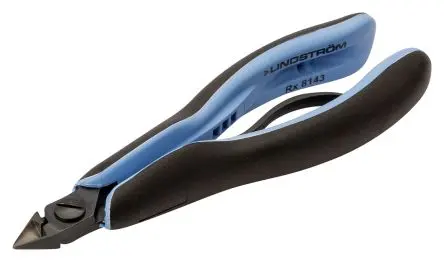 Produktfoto 1 von Lindstrom ESD-Sicherheit Glatt Kabelschneider 135.5 mm / Backen 10.5mm, Schneidleistung 1.25 mm