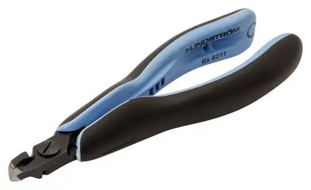 Produktfoto 1 von Lindstrom ESD-Sicherheit Glatt Kabelschneider 134.5 mm / Backen 9.5mm, Schneidleistung 1.2 mm