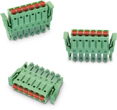 Wurth Elektronik 3043 Leiterplattensteckverbinder Vertikal, 6-polig / 1-reihig, Raster 3.81 mm
