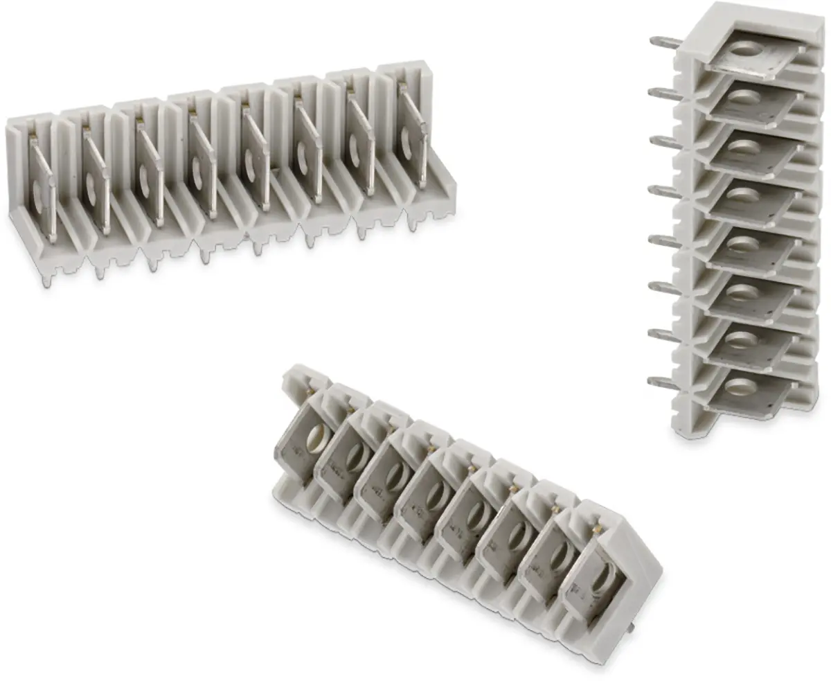 Produktfoto 1 von Wurth Elektronik 386 Pluggable Terminal Block Vertikal, 7-polig / 1-reihig, Raster 5 mm