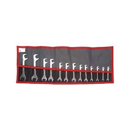 Produktfoto 1 von Facom Schraubenschlüsselsatz Rolle, 13-teilig 3/16 - 7/32 - 1/4 - 9/32 - 5/16 - 11/32 - 3/8 - 13/32 - 7/16 - 1/2 - 9/16