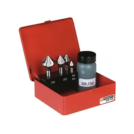 Produktfoto 1 von Facom Stahl Senkerbohrer-Set Ø 25 mm, 90 ° 4, 120mm