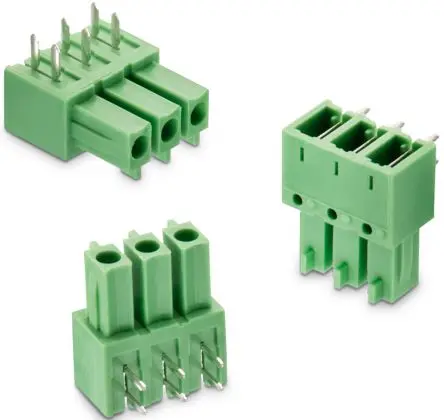 Produktfoto 1 von Wurth Elektronik 3093 Leiterplattensteckverbinder Vertikal, 3-polig / 1-reihig, Raster 3.81 mm