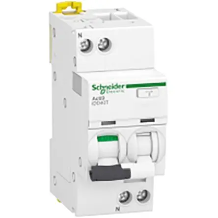 Produktfoto 1 von Schneider Electric Acti9 iDT40 FI/LS-Schalter (RCBO) 16A, 1-polig Typ C, Empfindlichkeit 300 mA