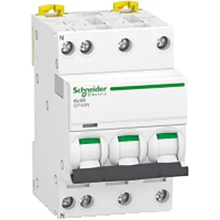 Schneider Electric Acti9 iDT40N Miniaturüberlastschalter Typ C, Pol 3-polig 32A, Abschaltvermögen 10 kA Acti9