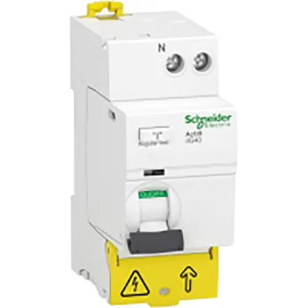 Produktfoto 1 von Schneider Electric Acti9 iDT40 FI-Schutzschalter, 1-polig, 40A, 30 mA Typ AC Acti9 EU RoHS, REACH, RoHS